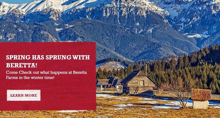SPRING HAS SPRUNG! - Come check out what happens at Beretta Farms in the winter time!